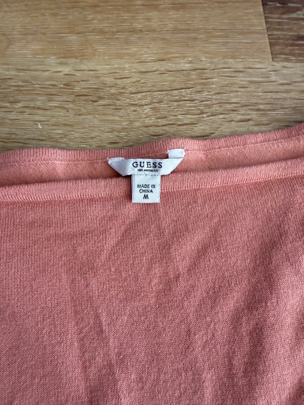 Guess Y2K Off the Shoulder Knit Top - Bell Sleeves - Picture 2 of 4